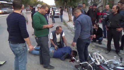 Karaman Şoka Giren Sürücü Güçlüklü Sedyeye Alındı