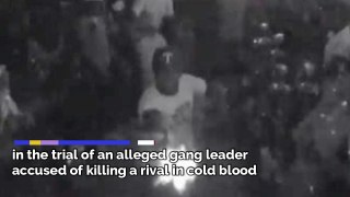 WATCH VIDEO: Jurors in murder trial of alleged gang leader watch harrowing footage of gunman shooting rival in packed Brooklyn bar | US Today News