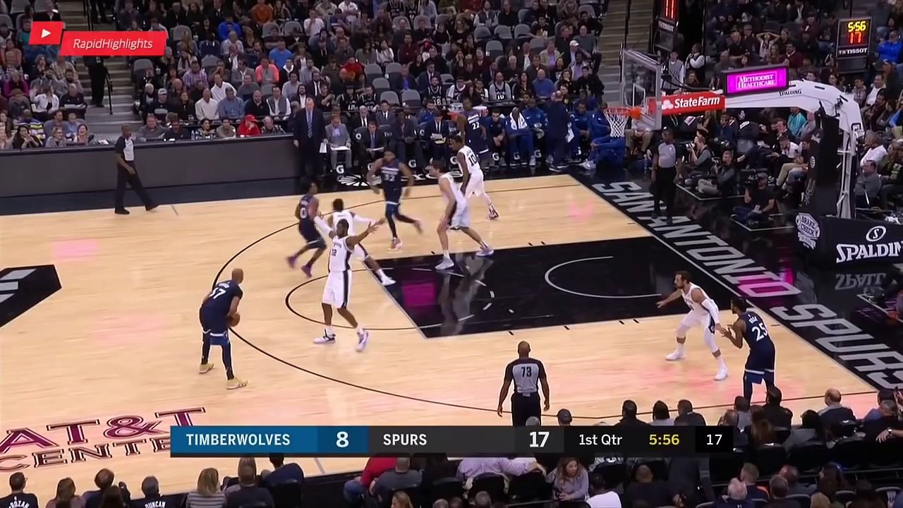 Minnesota Timberwolves vs San Antonio Spurs - Full Game Highlights | Oct 17, 2018 | NBA 2018-19