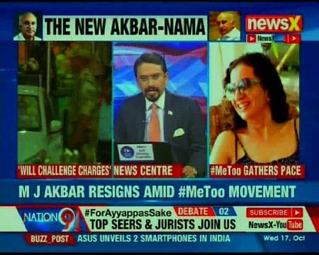 M J Akbar resigns amid 'Me Too' movement; what's 'justice' in a 'kranti'? | Nation at 9