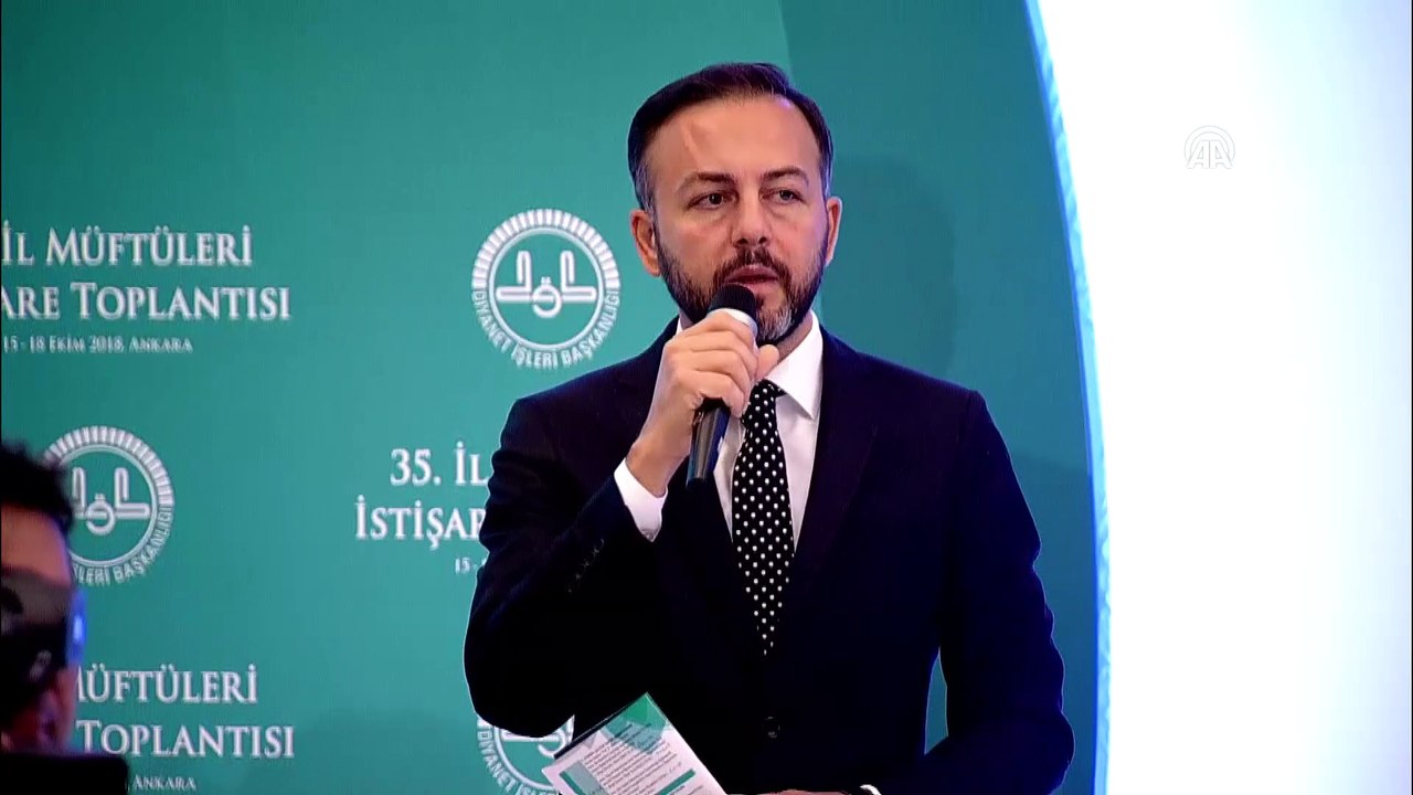 Diyanet İşleri Başkanı Erbaş, İl Müftüleri İstişare Toplantısı Sonuç Bildirgesi'ni açıkladı (1) - ANKARA