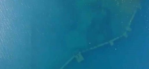 Hazar Gölü'ndeki 'Batık Şehir', Suyun Çekilmesiyle Ortaya Çıktı