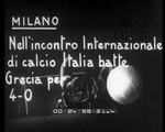 25.03.1934 - FIFA World Cup 1934 Qualifying Round 3rd Group Matchday 1 Italy 4-0 Greece  (No Goals, Just Footage)