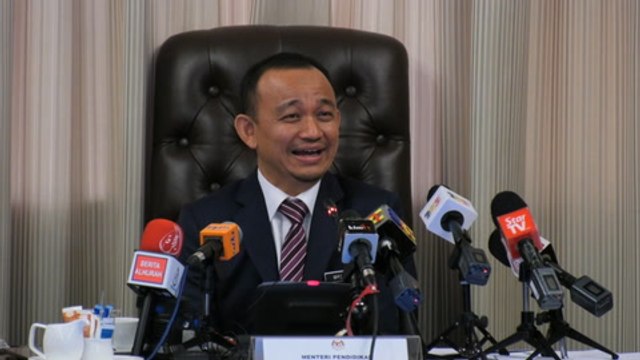 Dr Maszlee: Might review the education policy, if I’m still education minister