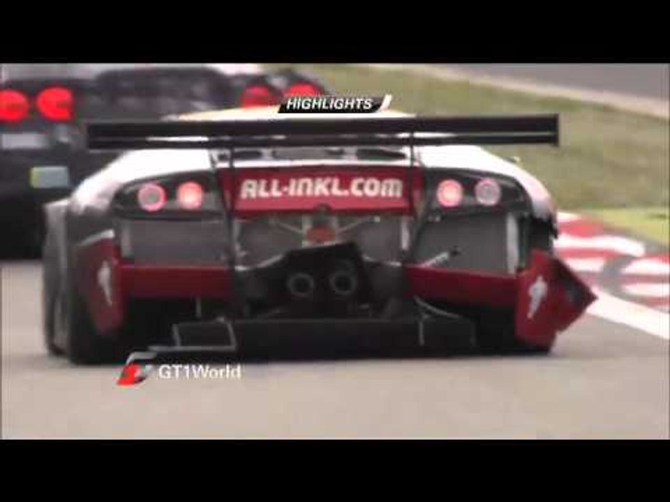 FIA GT1 World Championship - Round 6 - Nurburgring - Championship Race highlights | GT World