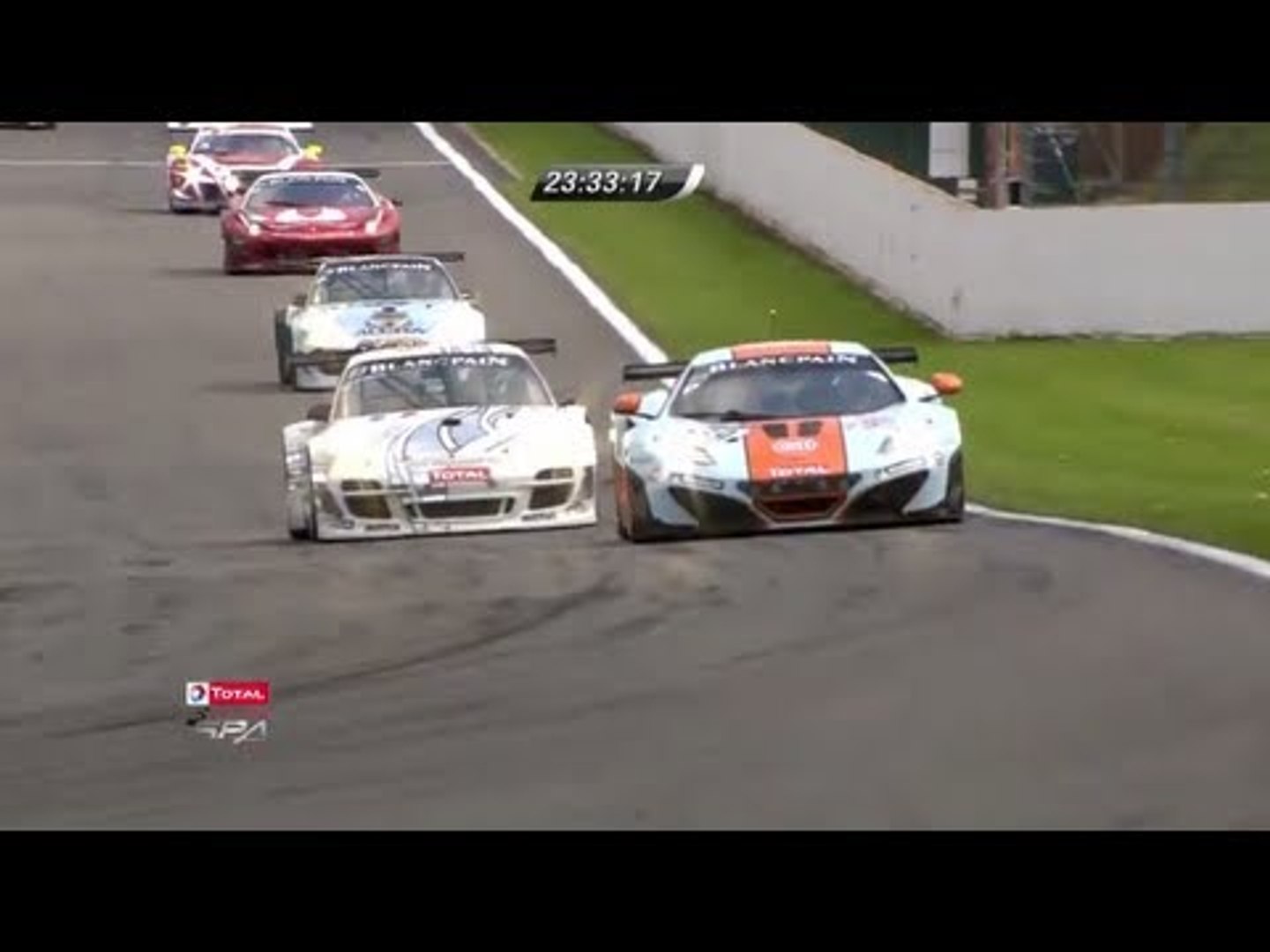 praktiseret Panter Så mange Blancpain Endurance Series - 24hrs of Spa Highlights | GT World - video  Dailymotion