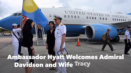 U.S. Indo-Pacific Commander, Admiral Phil Davidson makes Visit to Palau