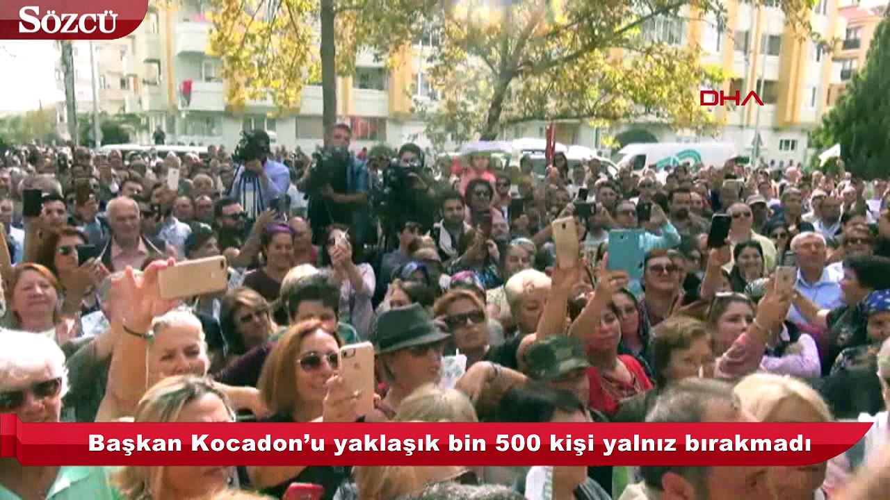 Kocadon’dan miting gibi aday adaylığı açıklaması