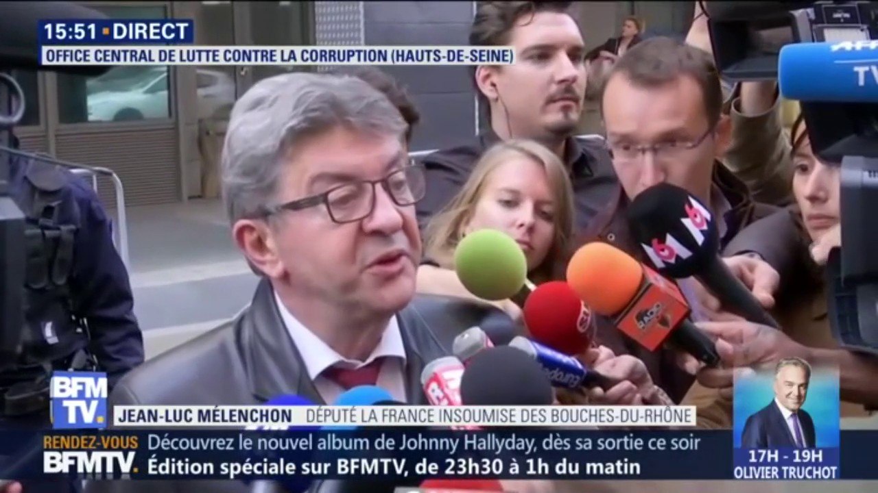 Mélenchon sort de son audition: "C'était 5 heures pour enfoncer des portes ouvertes"