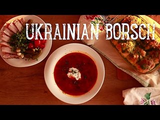Authentic Ukrainian Borscht