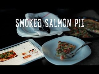 Smoked salmon pie