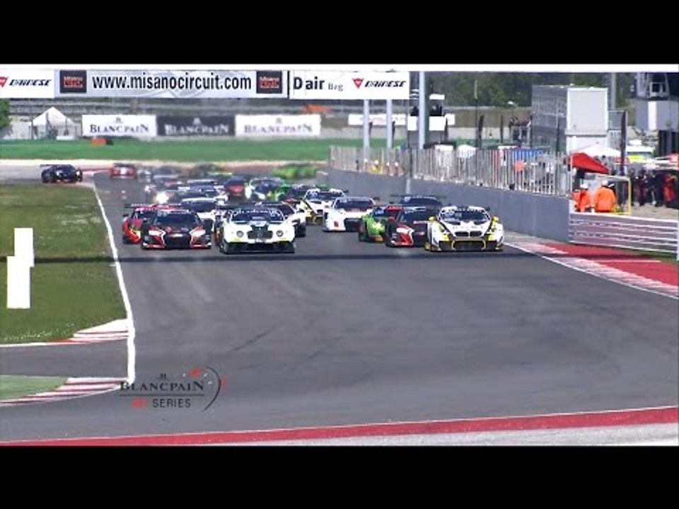 Blancpain GT Series - Main Race highlighs - Misano 2016