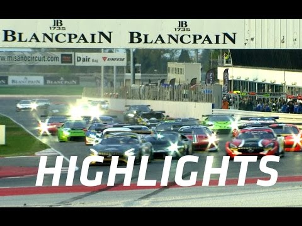 Blancpain GT Sports Club - Misano 2017 - Qualifying Race Highlights
