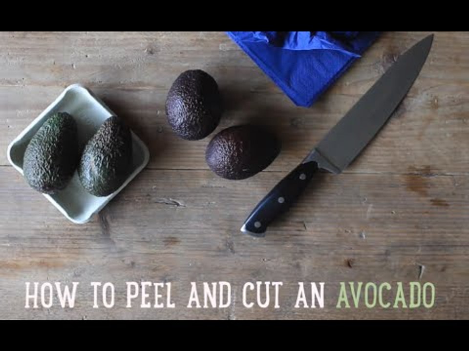 How To Peel and Cut an Avocado [BA Recipes]