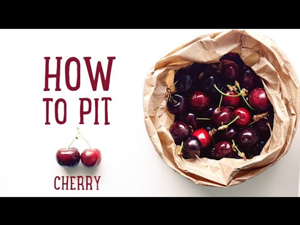 How to Pit Cherry [BA Recipes]