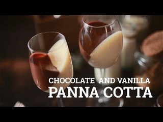 Chocolate  and Vanilla Panna Cotta [BA Recipes]