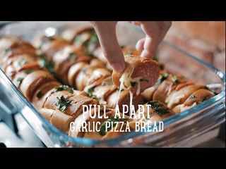 PULL APART GARLIC PIZZA BREAD [BA Recipes]