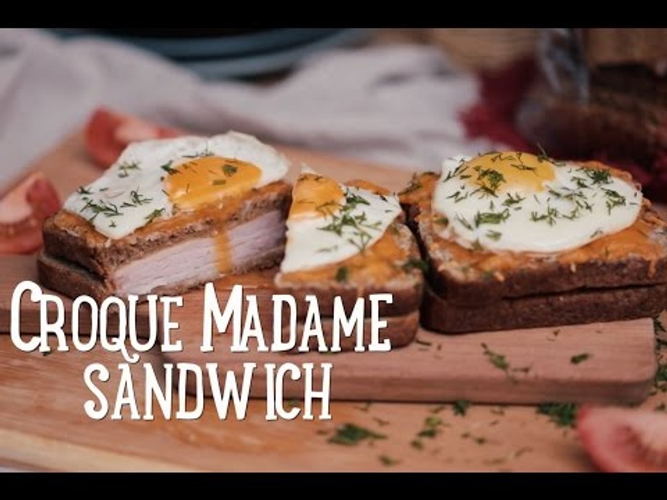 Croque Madame sandwich  [BA Recipes]