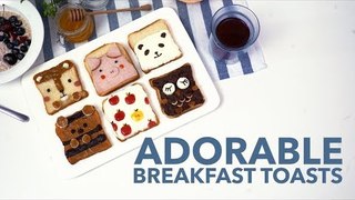 Adorable Breakfast Toasts [BA Recipes]