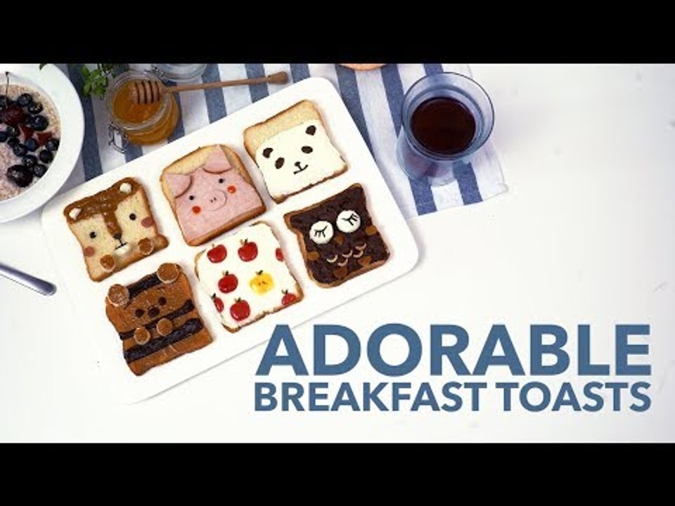 Adorable Breakfast Toasts [BA Recipes]