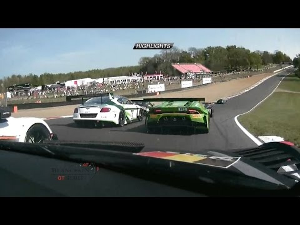 Blancpain GT Series - Sprint Cup - Brands Hatch Main Race Short Hilghlights