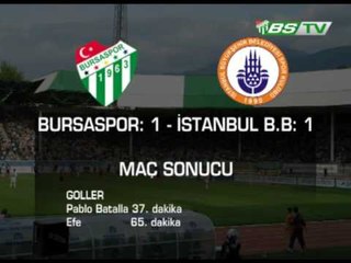 Bursaspor 1 - İstanbul B.B 1 (Maç Sonucu) (06.03.2011)