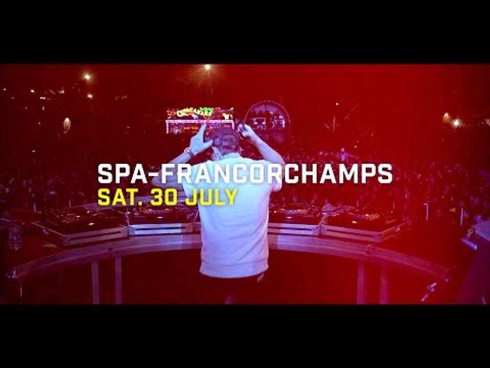 Total 24 Hours of Spa 2016 - DJ Line up