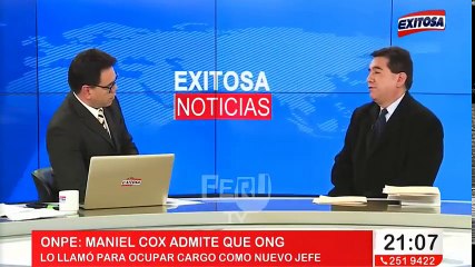 MANUEL COX puesto a dedo por los globalistas criminales para  robar con las elecciones durante tiempo indefinido en peru