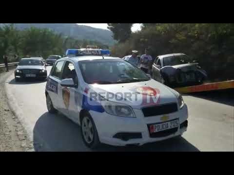 Aksident në aksin Fier-Levan, dy makina përplasen me njëra-tjetrën