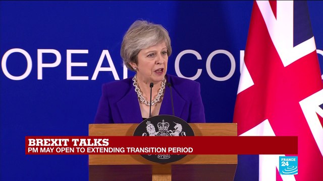 Theresa May discusses extending transition period as solution to Ireland backstop