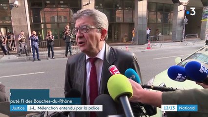 Justice : Jean-Luc Mélenchon entendu par la police