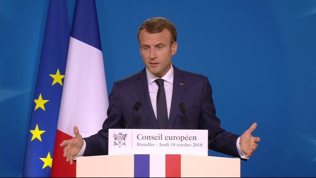 Macron sur le Brexit: Ce n'est pas à l'Union européenne de faire des concessions pour traiter un sujet de politique interne britannique