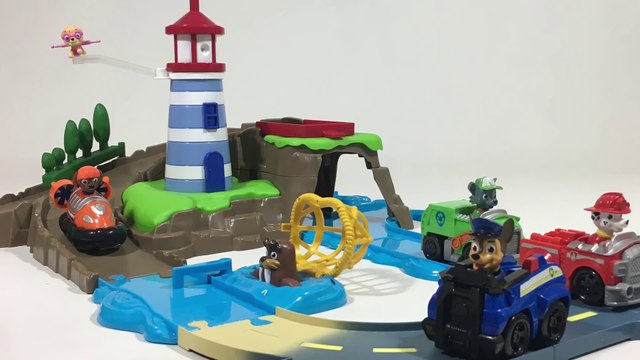 PAW PATROL Roll Patrol Skye Zuma LIGHTHOUSE RESCUE Track Set Toy Unboxing Review Keith s Toy Box