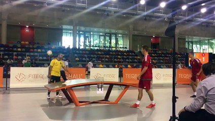 Lawarée et Ghafghaf aux championnats du monde de Teqball