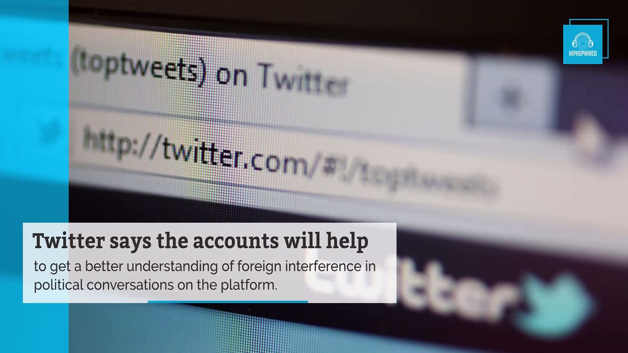 Twitter Publishes Accounts With Potential Election-Meddling Information