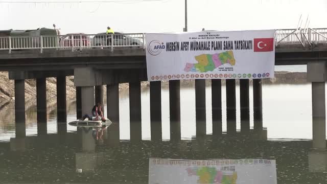 Mersin'de Afet Tatbikatı Gerçeğini Aratmadı
