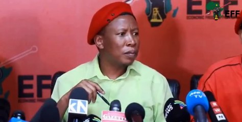 Julius Malema Reveals Pravin Gordon is Fueling VBS Lies & The Rupets