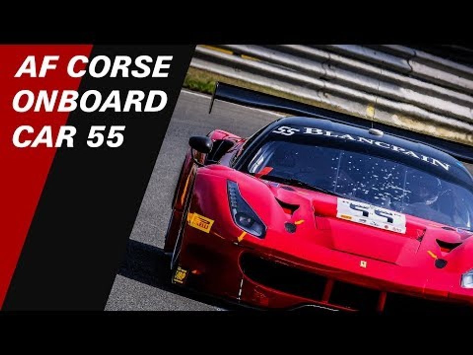 LIVE - Get onboard the  #55 AF Corse Ferrari at Spa - Blancpain GT Sports Club - MAIN RACE