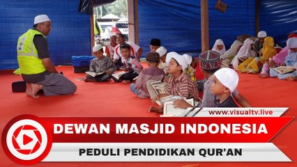 DMI Kirim Bantuan Hafidz Untuk Mengajar Al Qur’an Anak-Anak Pengungsian di Sulawesi Tengah