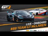 LIVE Race 1 - Car 88  Onboard - Nurburgring - GT4 European Series 2018