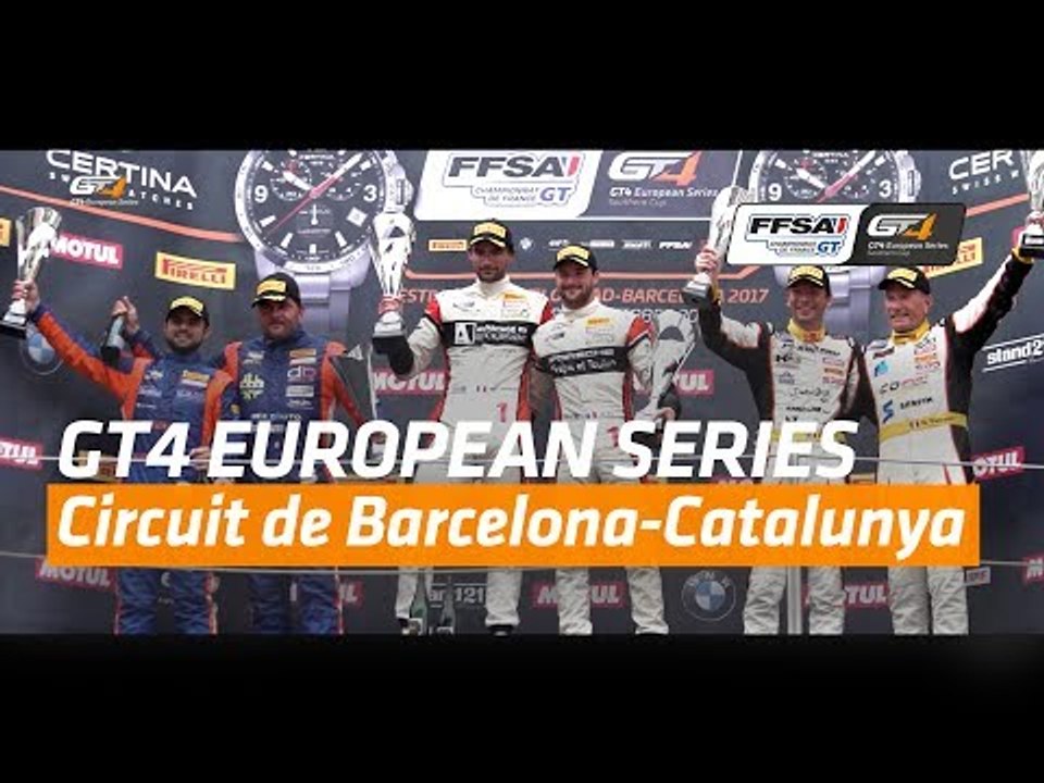 Dans le rétro de Barcelone - GT4 European Series 2017