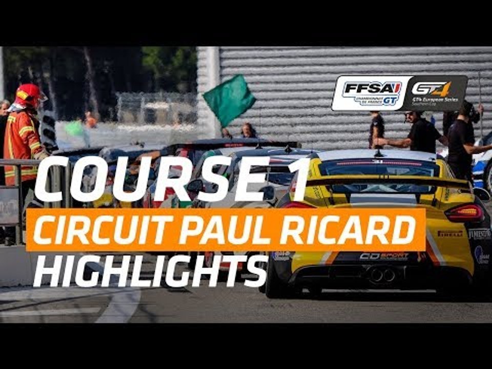 Championnat de France FFSA GT - GT4 European Series Southern Cup - Course 1 - Highlights