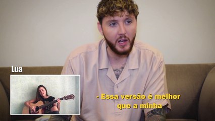 James Arthur diz que versão de 'Naked' de uma fã é melhor que a dele (2018)