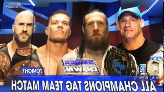 WWE Friday Night SmackDown! S17 - Ep16 Main Event Daniel Bryan & John Cena VS. Cesaro & Tyson Kidd (London, England, U.K.) -. Part 02 HD Watch