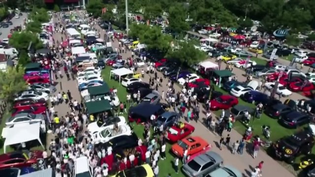 Modifiyeli Araç Etkinliğinden Renkli Görüntüler