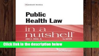Popular Public Health Law in a Nutshell (Nutshell Series)