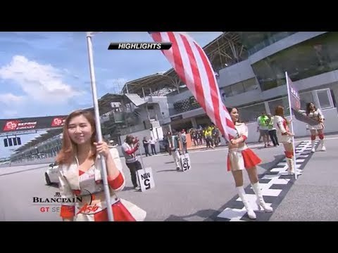 Sepang 2018 - Race 2 - Short Highlights - Blancpain GT Series Asia