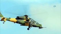 ATAK Helikopterleri Harmandalı Oynadı