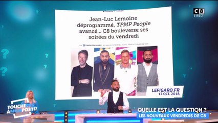 Cyril Hanouna dit tout sur les nouveautés du vendredi sur C8