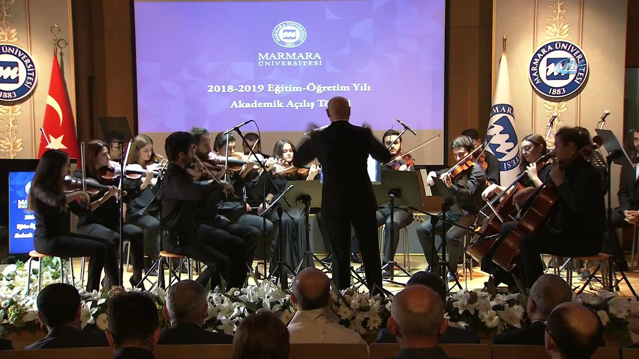 Marmara Üniversitesi 2018-2019 Eğitim-Öğretim Akademik Yılı Açılış Töreni düzenlendi